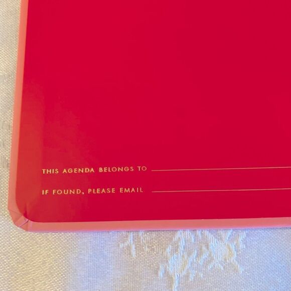 Kate Spade Planner Journal Agenda Notes Aug 2023 - Dec 2024 NWT not used - Picture 5 of 8